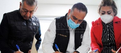 Firman Issste e IMSS BCS convenio de colaboración para intercambio de servicios