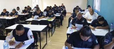 Seguridad Pública Los Cabos fortalece profesionalización de policías a través de capacitación