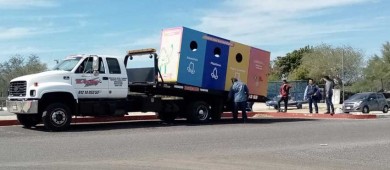 Recibe UABCS contenedor de residuos “Ruta Cero”