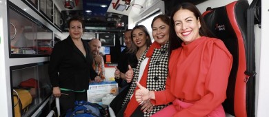 Entrega el Ayuntamiento La Paz ambulancia “Nodal”