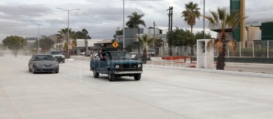 Tras obras de pavimentación, abren a la circulación la avenida Agustín Olachea