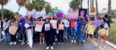 8M: BCS exige justicia, alto a la violencia y a la simulación