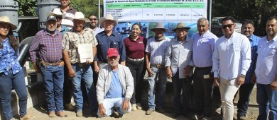 Entregan obras complementarias en sistema de rebombeo de aguas en El Centenario