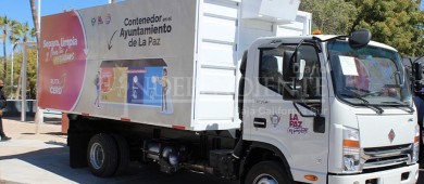 Ya son 30 camiones los que cumplen la ruta normal de recolección de basura: Alcaldesa La Paz