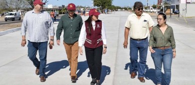 Al 90% la pavimentación de Pino Pallas; la próxima semana abren a la circulación