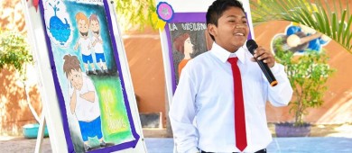 Paz para La Paz programa de la PGJE para contribuir a eliminar la violencia en escuelas