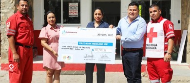 Pago que realizan los usuarios de agua en Los Cabos, permite apoyar a Bomberos y Cruz Roja