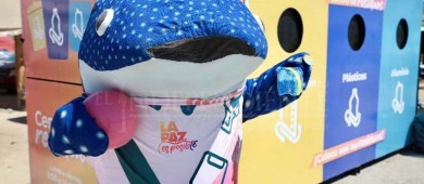 Recolectados en playa El Tecolote 143 kilos de residuos en el contenedor de “Ruta Cero”