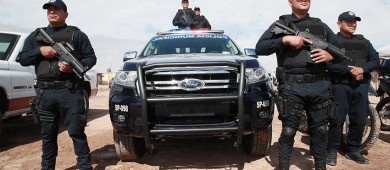 Policía municipal de Comondú recibe unidades nuevas de patrullaje