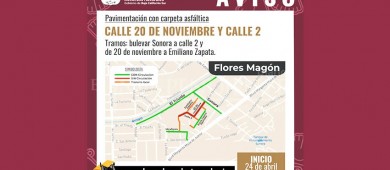 Arranca SEPUIMM con nuevas obras de pavimentación en La Paz