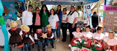 Participa diputada teresita Valentín en Demostración Pedagógica Intercultural de Niñas y Niños Migrantes”