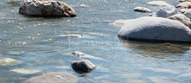 Denuncian robo de piedras en Arroyo San Jorge, Santiago