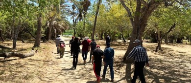 Autoridades de los tres órdenes de gobierno evalúan el estado del estero josefino