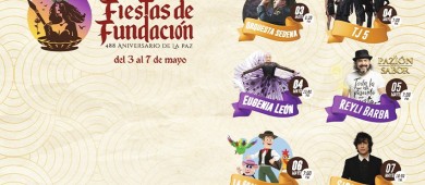 Inician las celebraciones por el 488 Aniversario de la Fundación de La Paz