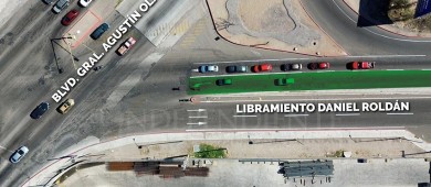 Anuncian cambio de sentido a la circulación en un tramo del libramiento Daniel Roldán