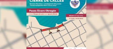 Este sábado cerrarán parte del malecón de La Paz