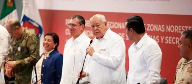 Inaugura gobernador Castro Cosío reunión regional de Seguridad Pública