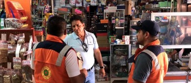 Refuerza Protección Civil operativos de inspección en negocios de Los Cabos