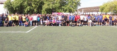 Celebra Ayuntamiento de La Paz a papás con Festival Deportivo