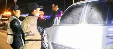 Implementa la Policía Municipal operativo alcoholímetro este fin de semana en La Paz