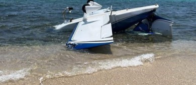 Cae una avioneta con dos pasajeros en El Sargento