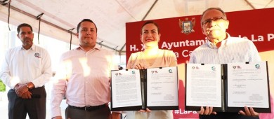 Instalan en el Ayuntamiento de La Paz dispositivo de monitoreo de agua potable
