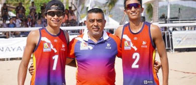 ¡Emocionante inicio en los nc2023 en voleibol de playa para los sudcalifornianos!