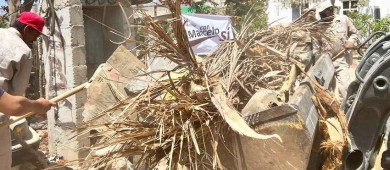 Servicios públicos Los Cabos realiza limpieza de tiraderos de basura clandestinos