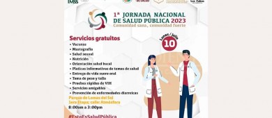 llevarán a cabo la 1ra. Jornada Nacional de Salud Pública de Los Cabos