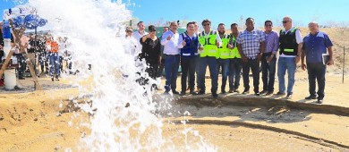 Supervisan el rendimiento del pozo no.5 de la subdelegación El Tezal