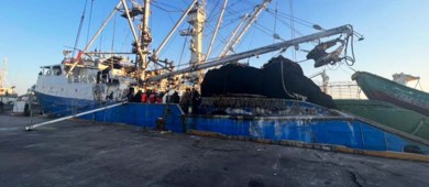 Realiza FGR cateo a un barco atunero por un delito contra el ambiente