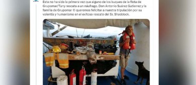 Extranjero que naufragó por dos meses sobrevivió comiendo pescado crudo