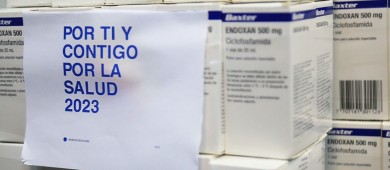 Ayuntamiento Los Cabos recibe en donación medicamento para combatir el cáncer