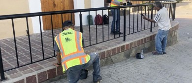 Realiza Servicios Públicos trabajos de limpieza y pintura en Todos Santos