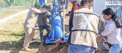 210 litros de agua por segundo se han incrementado a la red de agua de La Paz: Gálvez Gámez