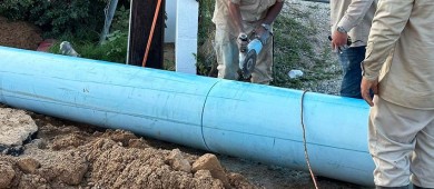 Se detiene producción de pozos por ruptura en acueducto #2