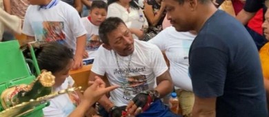 Llega a La Paz el peregrino guadalupano