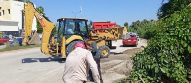 Al 70% los trabajos de limpieza en las calles de Los Cabos