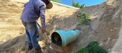 Debido a trabajos de pavimentación se presentan afectaciones en el servicio de agua de las colonias Guerrero y Rinconada Los Olivos