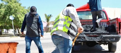 Concluye Servicios Públicos La Paz limpieza de los bulevares Colosio y Fco. J. Mújica