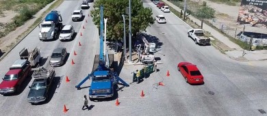 Nuevos semáforos en La Paz, entrará en funcionamiento en octubre