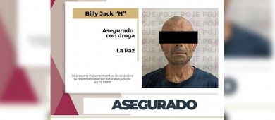 Detienen a Billy Jack “N” con droga y un arma de fuego