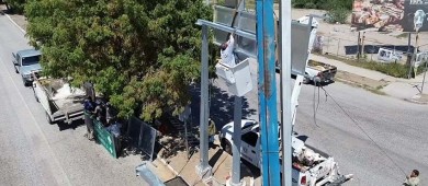 Nuevos semáforos en La Paz, entrará en funcionamiento en octubre