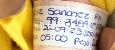 Abandonan a una bebé recién nacida en La Paz