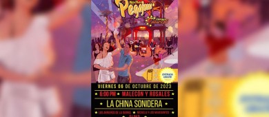 Este viernes la edición de octubre de las “Noches Pegajosas” con La China Sonidea y DJ PKO