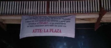 Reaparecen las narco mantas en La Paz, Los Cabos y Comondú