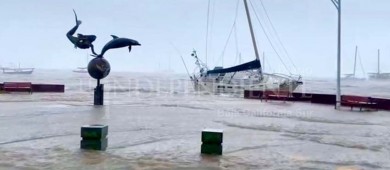 Norma impactó al sur de Todos Santos; el huracán ya es categoría 1