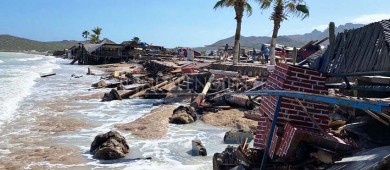 Importantes pérdidas, denuncian restauranteros de playa El Tecolote