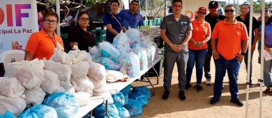 Realiza DIF Municipal La Paz Jornada Multidisciplinaria a colonia Lagunilla