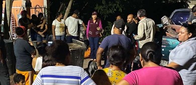 Evalúa Presidenta Municipal daños en la colonia Rinconada Lázaro Cárdenas